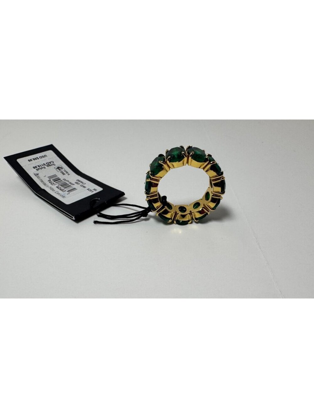 Kate Spade New York Emerald Candy Shop Oval Ring Sz 6 NWT